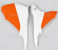 UFO luchtfilter kappen Wit / Oranje KTM EXC/EXC-F 125/200/250/300/450/500 14-16