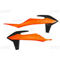 UFO radiator kappen Zwart / Oranje KTM SX 125/150/250 2019-2022 & SX-F 250/350/450 2019-2022 & EXC 250/300 2020-2023 & EXC-F 250/350/450/500 2020-2023