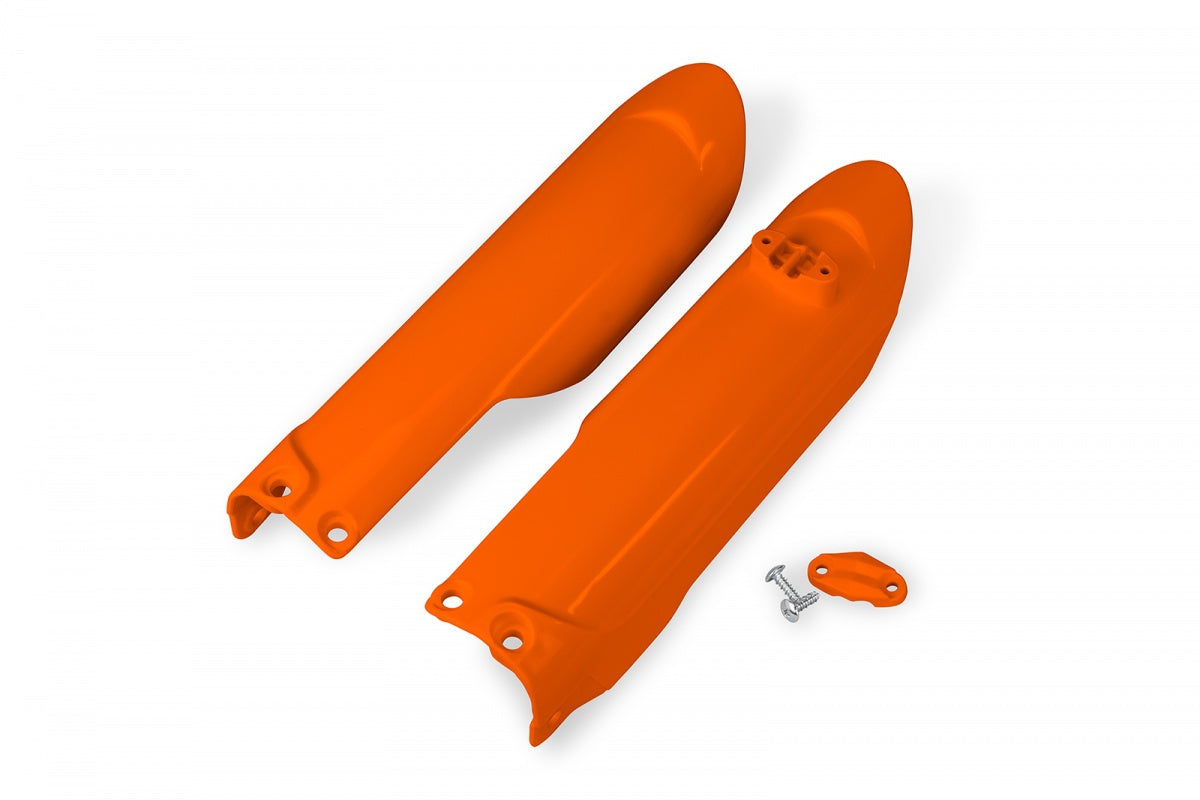 UFO voorvork beschermers Oranje KTM SX 85 18- & Husqvarna TC 85 18- & Gas Gas MC 85 21-