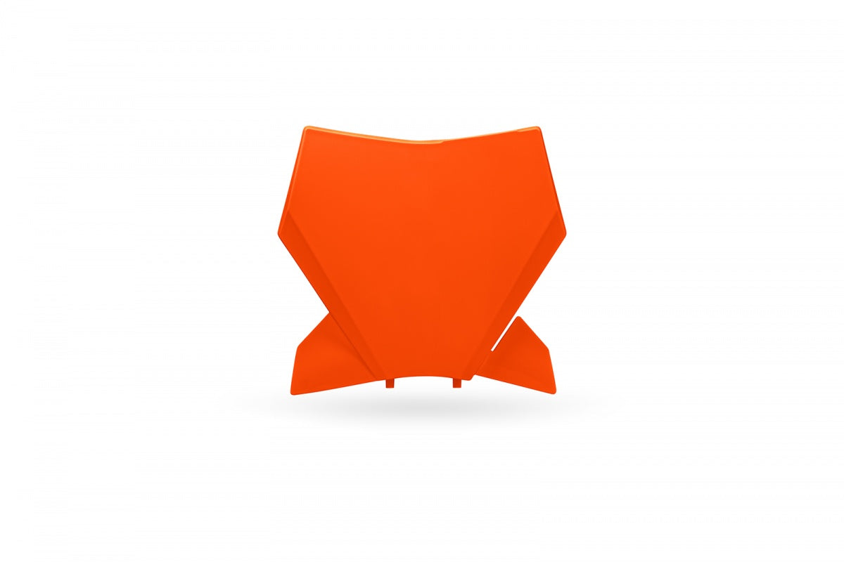 UFO voornummerplaat Oranje KTM SX 85 2025-
