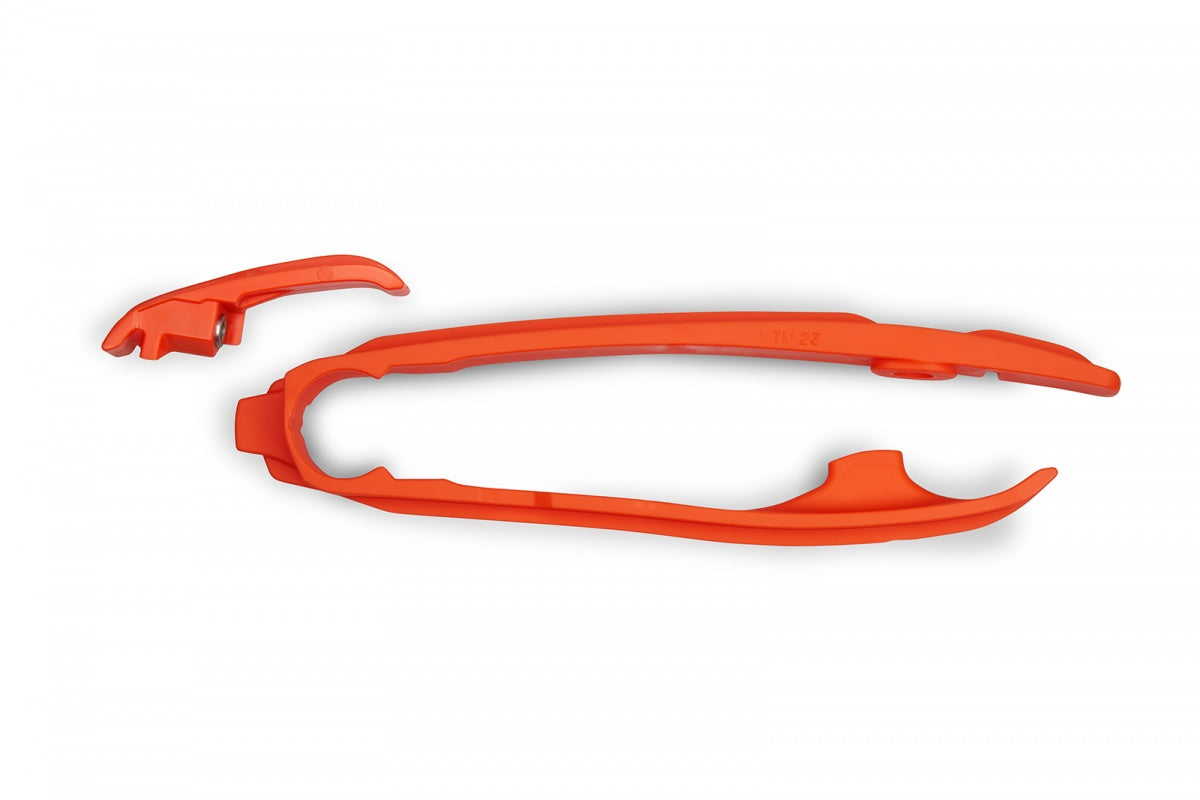 UFO Achterbrug Geleider Oranje KTM SX 125/150/250/300 2023- & SX-F 250/350/450 2023- & Husqvarna TC/FC 125/250/350/450 2023- & Gas Gas 2024-