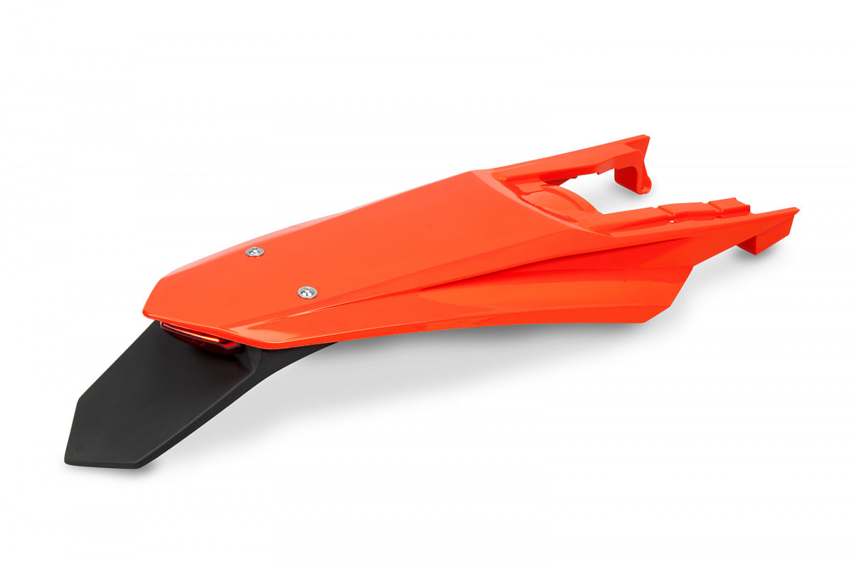 UFO Enduro achterspatbord Fluor Oranje KTM EXC/F 125/150/250/350/450/500 24-