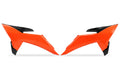 UFO Radiator Kappen Fluor Oranje KTM SX 125/150/250/300 2023-2026 & SX-F 250/350/450 2023-2026 ( model 2025 )