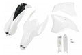 UFO plastic kit Wit KTM EXC 250/300/350/450/500 2009-2011 (full kit) (zonder koplamp plastic)