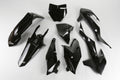 UFO plastic kit Zwart KTM SX 85 2018- & Gas Gas MC 85 2021-