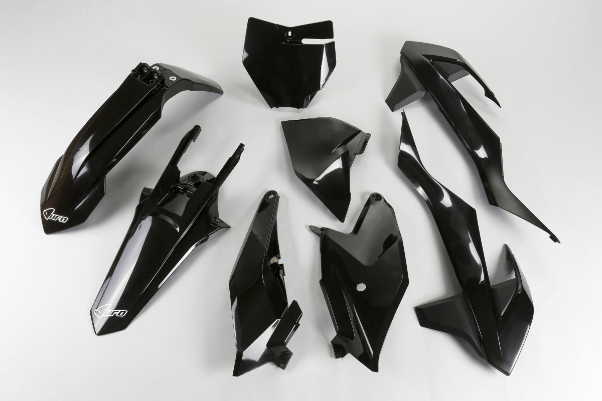 UFO plastic kit Zwart KTM SX 85 2018- & Gas Gas MC 85 2021-