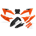 UFO plastic kit Zwart/Oranje ( Full kit ) KTM SX 125/150/250/300 2023-2024 & SX-F 250/350/450 2023-2024