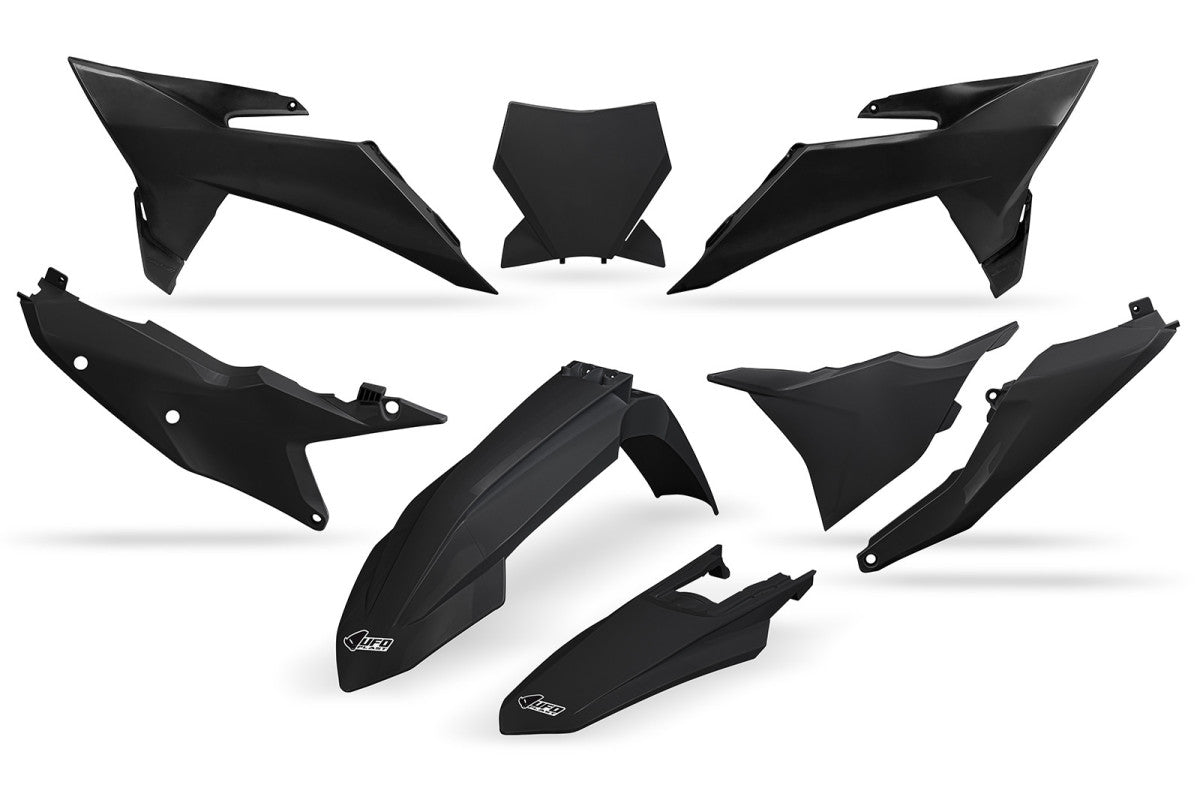 UFO plastic kit Zwart KTM SX 125/150/250/300 2023-2026 & SX-F 250/350/450 2023-2026 ( model 2025 )