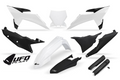 UFO plastic kit Wit/Zwart ( Full kit ) KTM SX 125/150/250/300 2023-2026 & SX-F 250/350/450 2023-2026 ( model 2025 )
