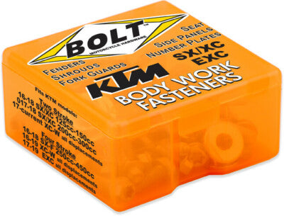 Bolt Volledige plastic set schroeven set KTM SX 125/150/250 19- & SX-F 250/350/450 19- & EXC 250/300 20- & EXC-F 250/350/450/500 20-