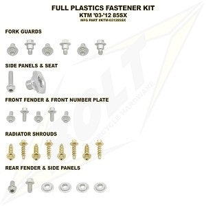 Bolt Volledige plastic set schroeven set KTM SX 85 13-17