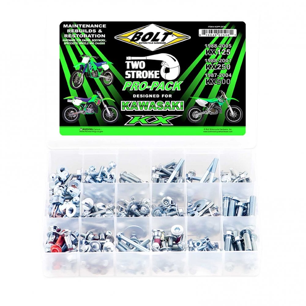 Bolt Pro Pack Kawasaki KX 125 88-08 & KX 250 87-08 & KX 500 87-01