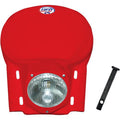 UFO koplamp plastic met lamp universeel Rood 1978-1988