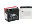 Nitro accu NTX5L-BS AGM open met zuurpakket Lood-zuur