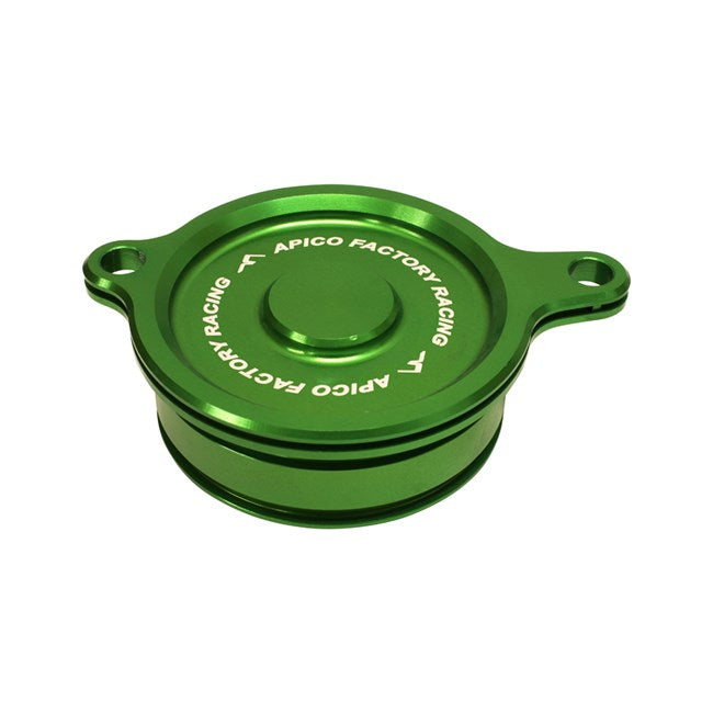 Apico Oliefilter Deksel Groen Kawasaki KX 450F 06-15 & KLX 450R 08-15