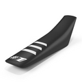Onegripper waterdicht universeel zadelovertrek Ribbed Light Zwart / Wit #1
