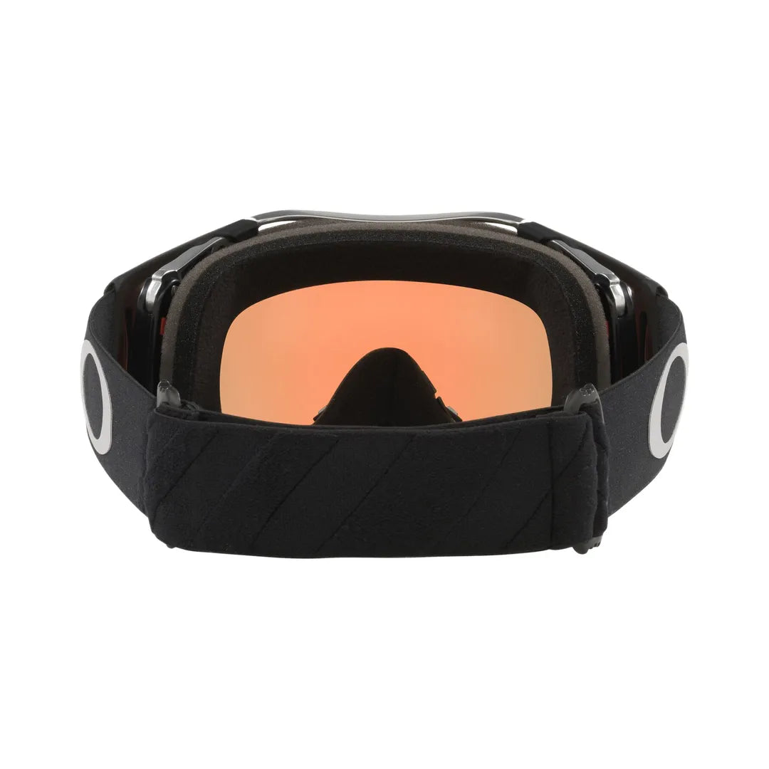 Oakley Airbrake MX Tuff Blocks Zwart Gunmetal - Prizm mx torch iridium
