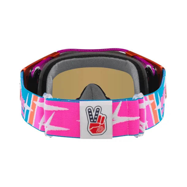 Oakley Airbrake MX TLD Speed Stars - Black Ice Iridium lens