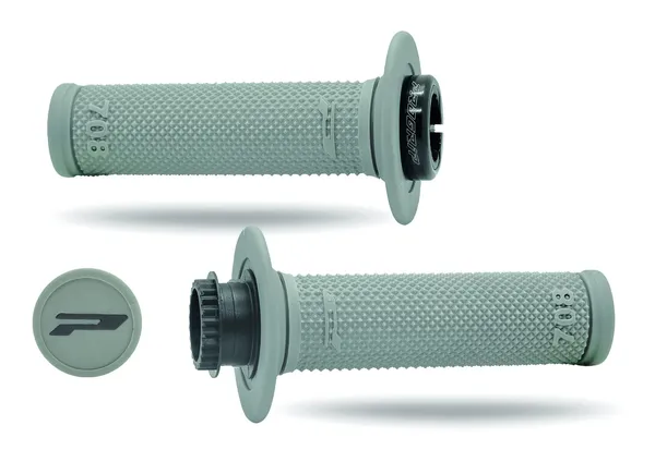 Progrip Lock-On handvatten 708 Full Diamond Grijs
