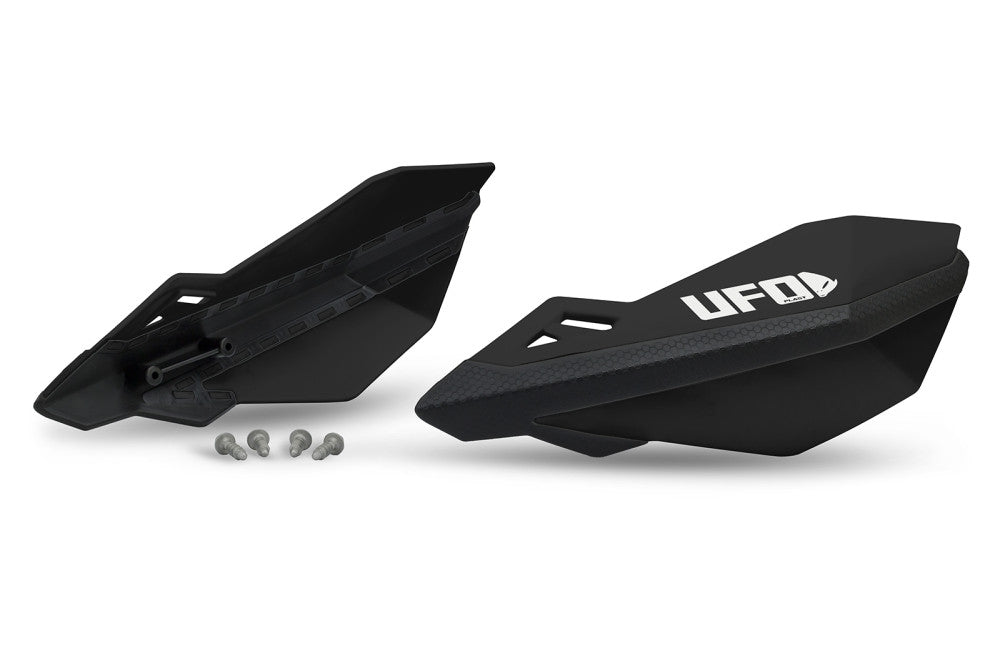 UFO Traxion Handkappen voor KTM/Husqvarna/Gas Gas/Honda originele bevestiging Zwart