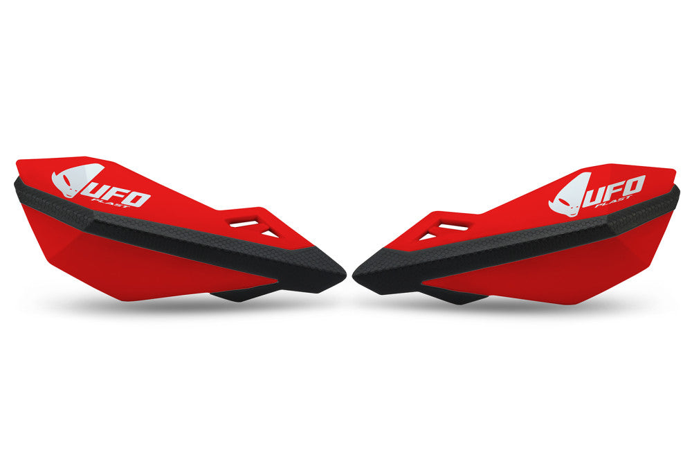 UFO Traxion Handkappen voor KTM/Husqvarna/Gas Gas/Honda originele bevestiging Rood / Zwart