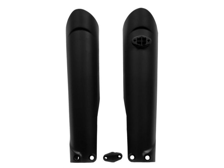 Racetech voorvork beschermers Zwart KTM SX 125/150/250 15- & SX-F 250/350/450 15- & EXC 250/300 16- & EXC-F 250/350/450/500 16- & Husqvarna TC/FC 85/125/250/350/450 15 & Triumph TF 250/450 2024-