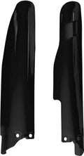 UFO voorvork beschermers Zwart Suzuki RM 125/250 07-11 & RM-Z 250 07- & RM-Z 450 07-