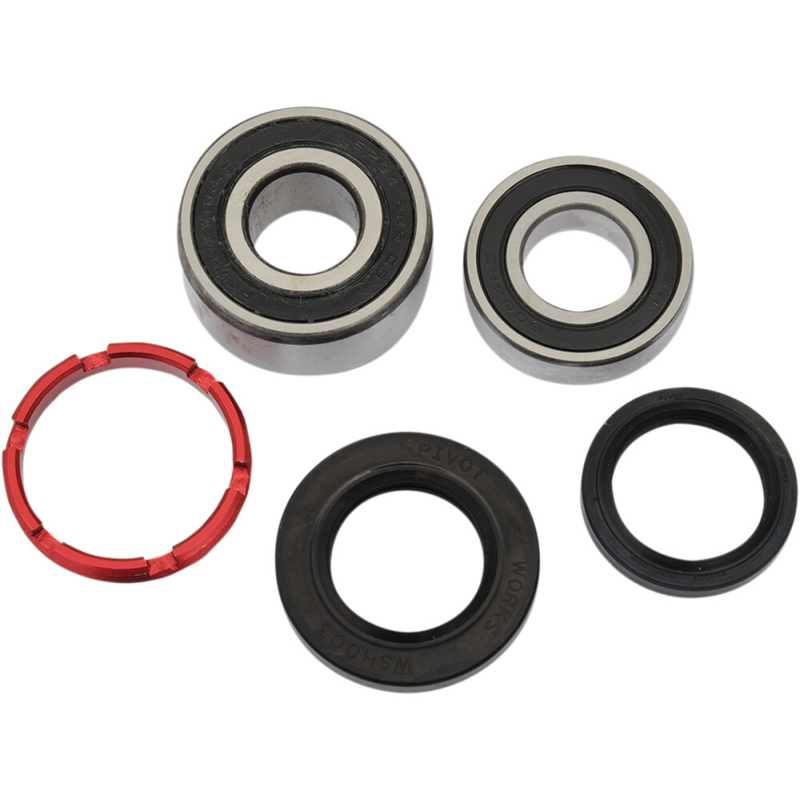 Pivot Works achterwiel lager set ( met ring ) Honda CR 250R/500 1989