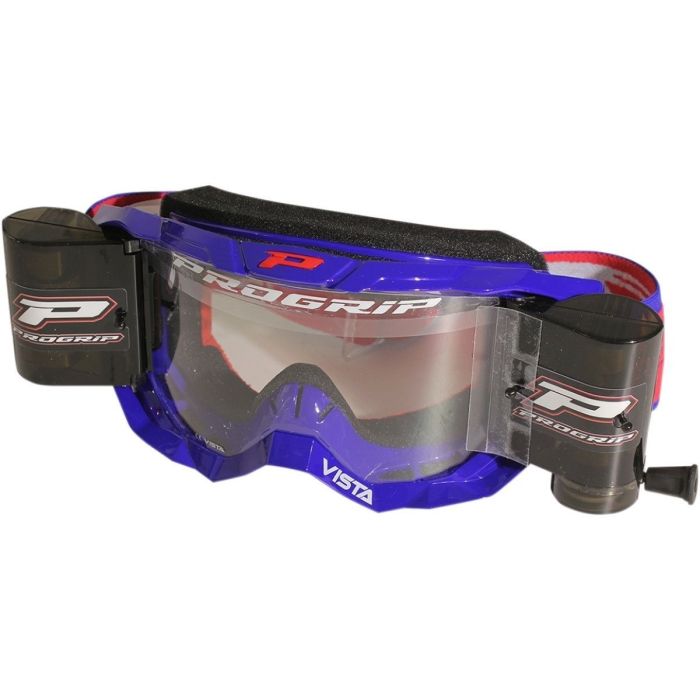 Progrip 3303 Vista crossbril met roll off XXL Blauw