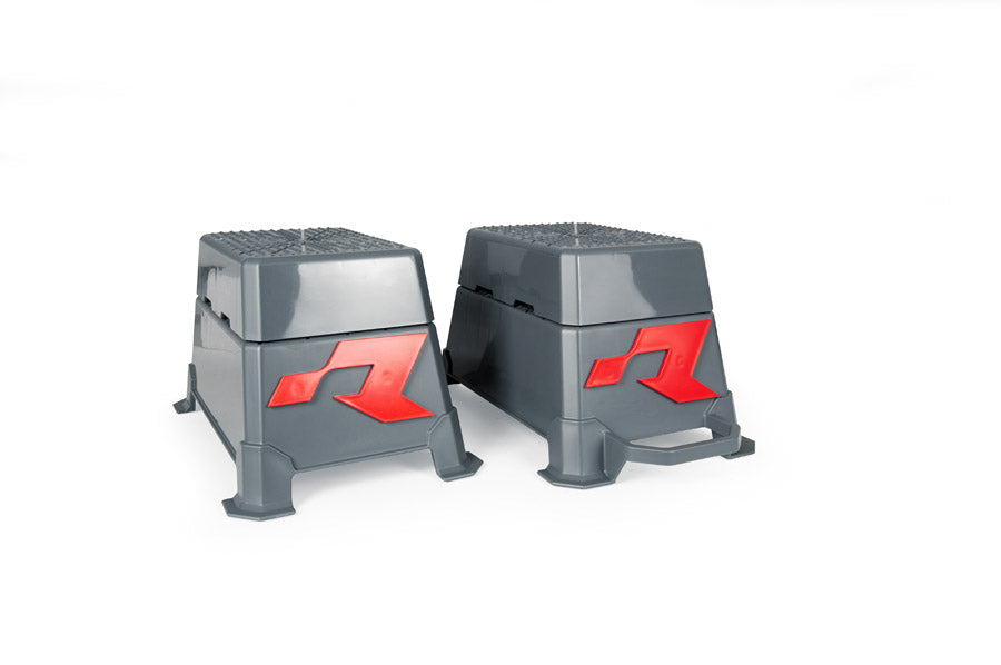 Racetech startblokken grijs ( 2 stuks )