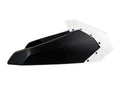 Racetech bovenste radiator kappen Wit / Zwart Yamaha YZ 250F 2014-2018 & YZ 450F 2014-2017 & WR 250F 2015-2019 & WR 450F 2016-2018