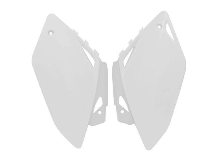 Racetech zijnummerborden wit Honda CRF 450R 2007-2008