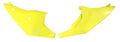 Racetech zijnummerborden Fluor Geel Husqvarna FC/TC 125/250/300/350/450 2023-2024 & FE/TE 250/300/350/450/501 2024