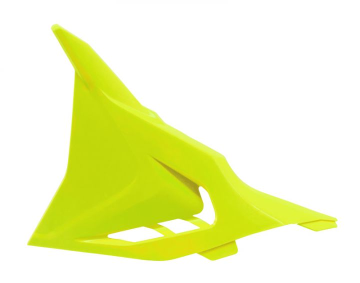 Racetech Luchtfilterkap Fluor Geel met gaten KTM SX 125/150/250/300 2023- & SX-F 250/350/450 2023- & EXC/EXC-F 250/300/350/450/500 2024-