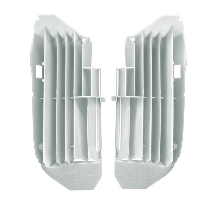 Racetech reinforced radiator roosters/lamellen Wit Yamaha YZ 250F 2024- & YZ 450F 2023-