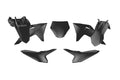Racetech plastic kit Zwart Gas Gas MC 50 2024-