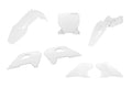 Racetech plastic kit Wit Husqvarna TC 50 2024-