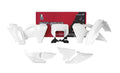 Racetech plastic kit Wit Husqvarna TE/FE 250/300/350/450 2024-