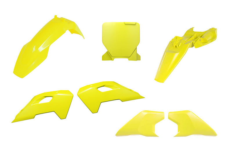 Racetech plastic kit Fluor Geel Husqvarna TC 65 2024-