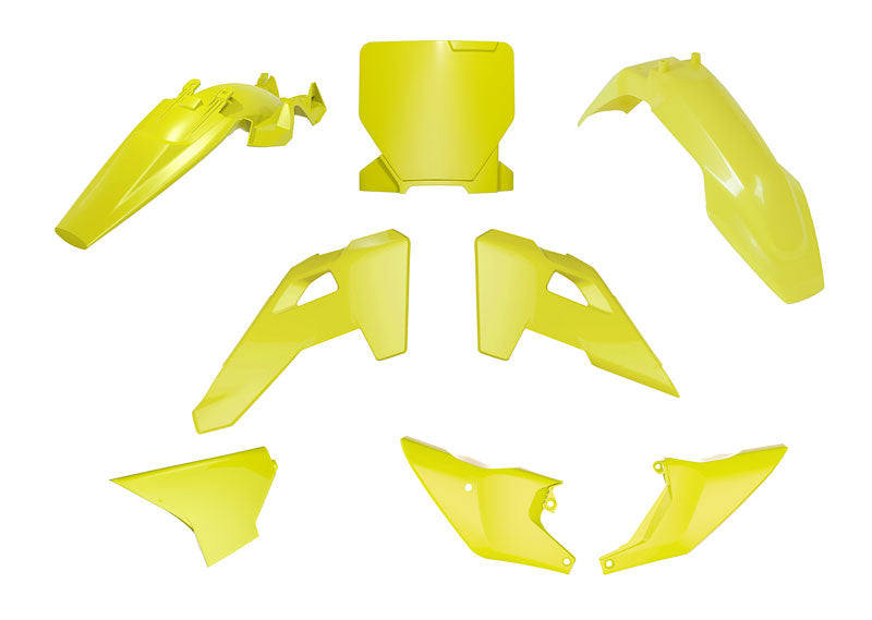 Racetech plastic kit Fluor Geel Husqvarna TC 85 2025-