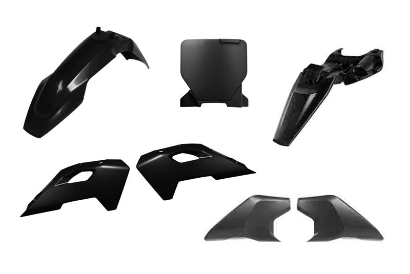 Racetech plastic kit Zwart Husqvarna TC 65 2024-