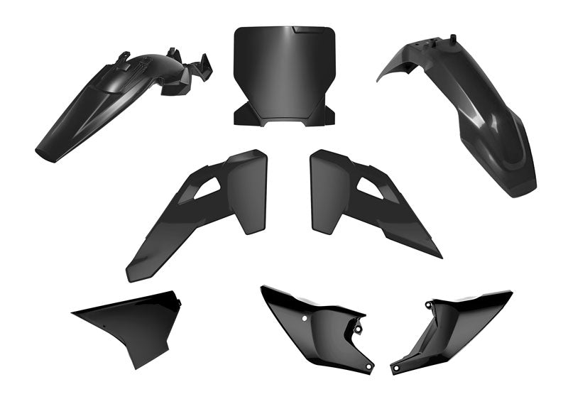 Racetech plastic kit Zwart Husqvarna TC 85 2025-