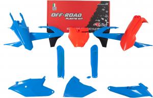 Racetech plastic kit Licht Blauw/Oranje KTM SX 85 2018-2024
