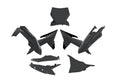 Racetech plastic kit Zwart KTM SX 125/150/250/300 2025 & SX-F 250/350/450 2025