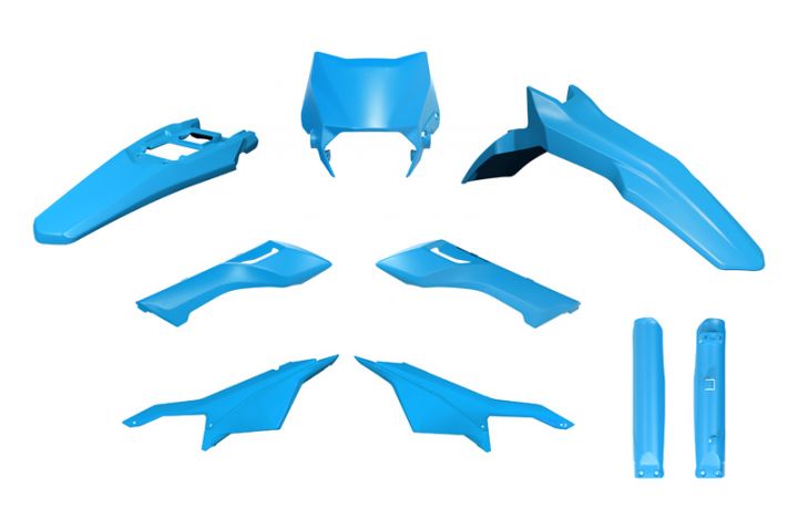 Racetech plastic kit Licht Blauw Sur-Ron Ultra Bee