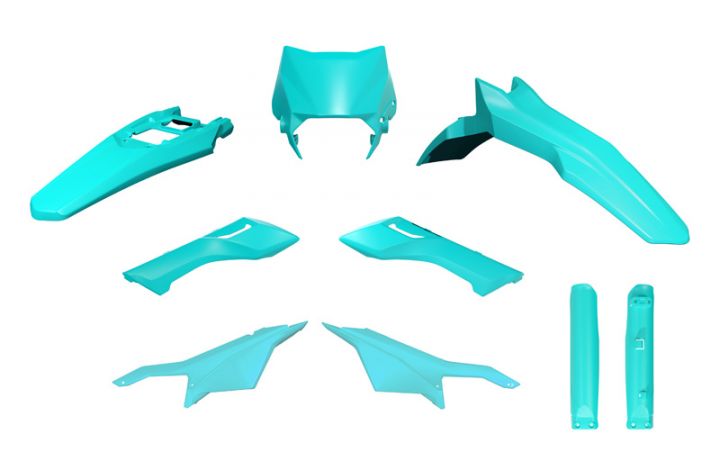 Racetech plastic kit Aqua Groen Sur-Ron Ultra Bee