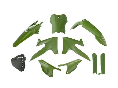 Racetech plastic kit Groen Triumph TF 250X 2024- & TF 450RC 2025-
