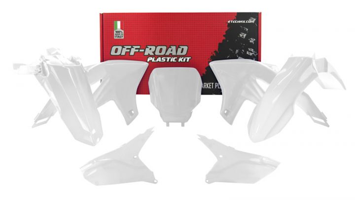 Racetech plastic kit Wit Yamaha YZ 250F 2024- & YZ 450F 2023