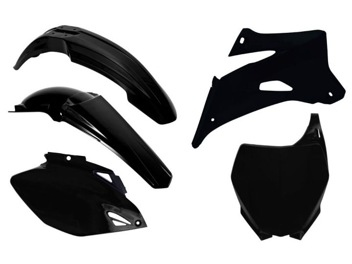 Racetech plastic kit Zwart Yamaha YZ 250F/450F 2006-2009