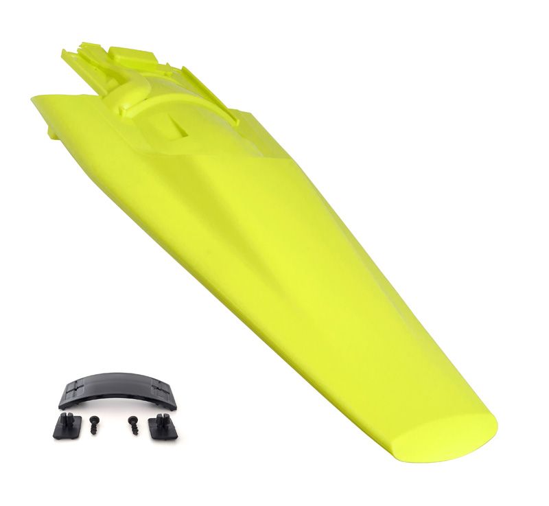 Racetech achterspatbord Fluor Geel Husqvarna FC/TC 125/250/300/350/450 2023-